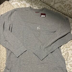 RedHead Heather Gray Long Sleeve Tee